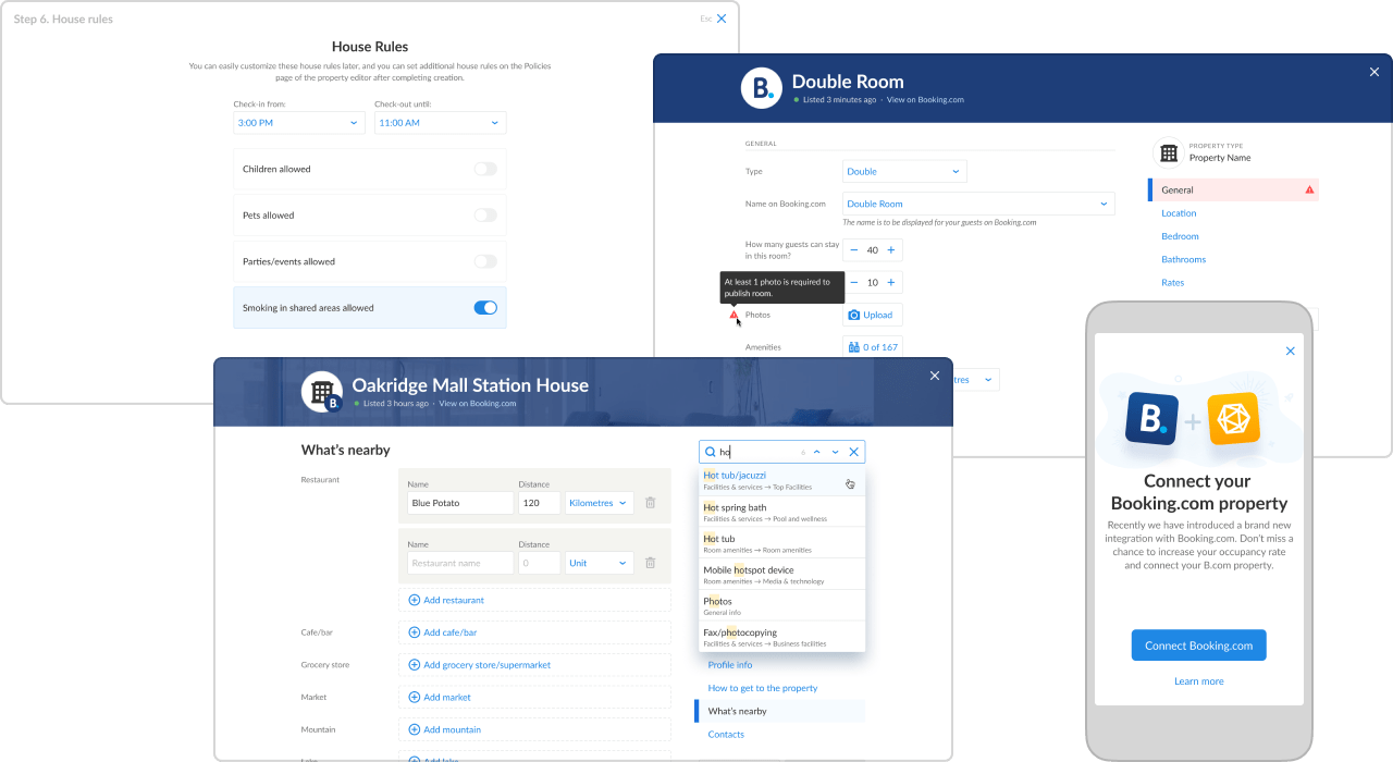 Несколько экранов финального результата